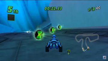 Ben 10 Galactic Racing screen shot game playing